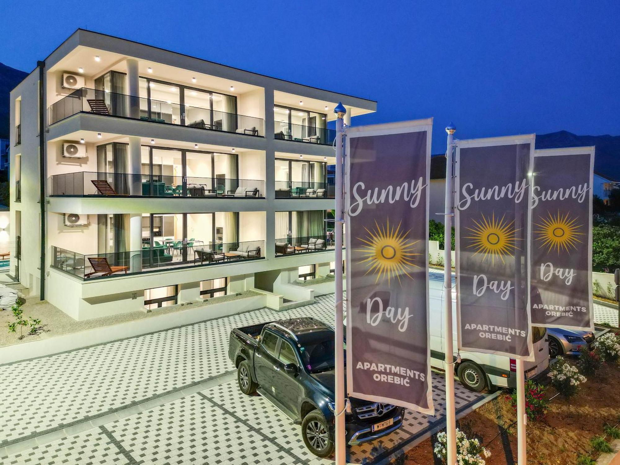 Sunny Day Luxury Holiday Apartments Orebic Luaran gambar
